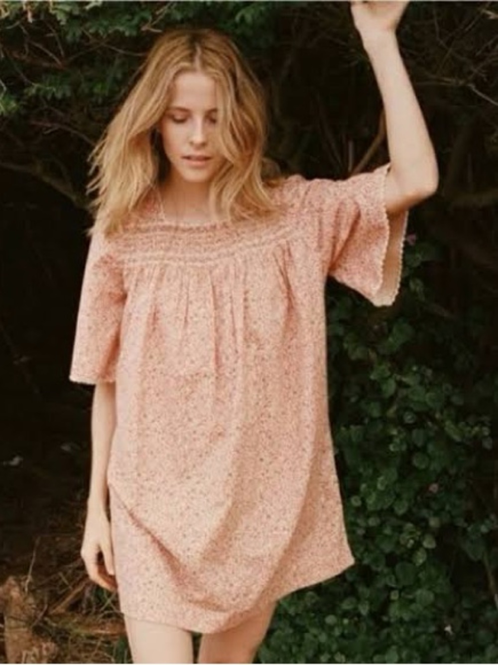 Doen Rosemary Dress in Rust
